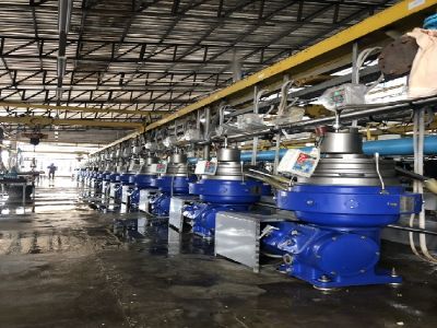 Máy cô đặc mủ cao su Latex hãng Alfa Laval